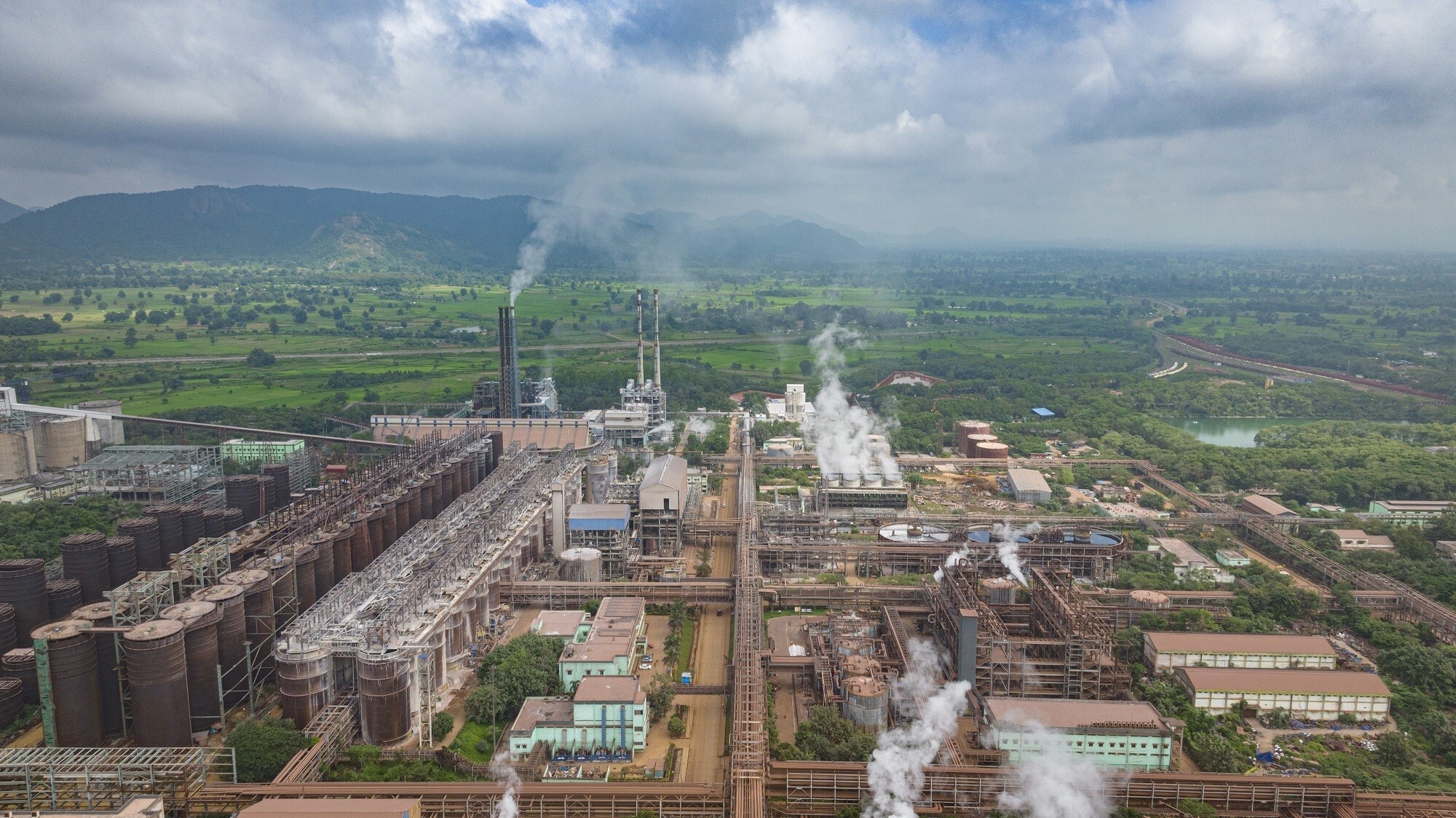 Vedanta aluminium plant