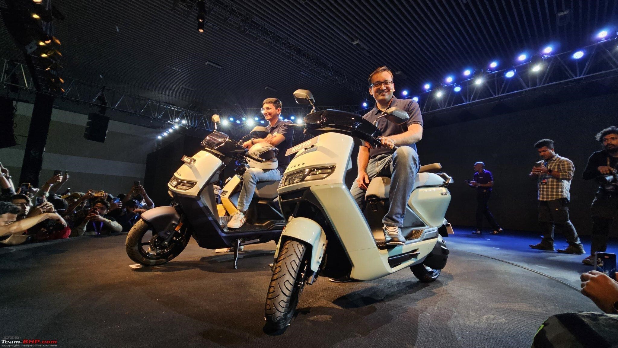 Ather Rizta Electric Scooter with a lightweight aluminium frame makes grand debut in India 