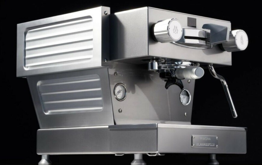 La Marzocco and Rimowa collaborate on Linea Mini Espresso Machine