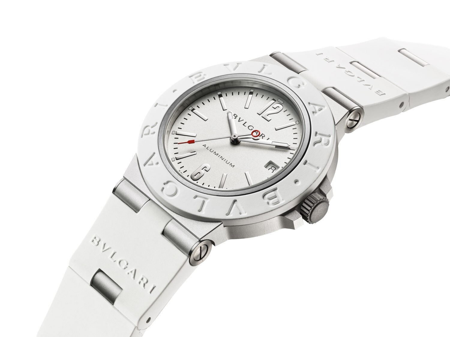 Bulgari's Aluminium White Automatic watch: An epitome of timeless sophistication