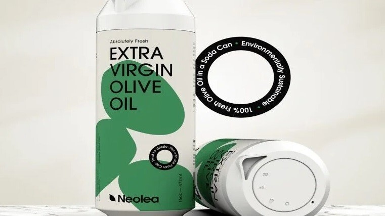 Neolea introduces sustainable aluminium packaging for premium olive oil