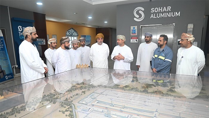 Sohar Aluminium takes interest in the proposed aluminium industry cluster in Suhar Industrial City
