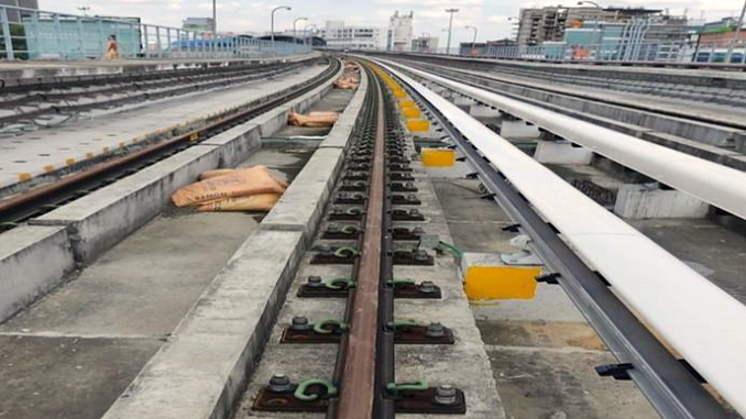 Aluminium third rail installation in India's first Metro network promises major energy