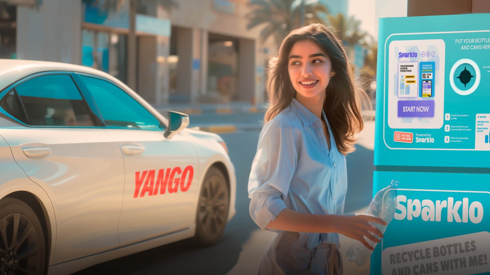 Sparklo & Yango partner to offer ride discounts, supporting UAE's ESG goals through recycling