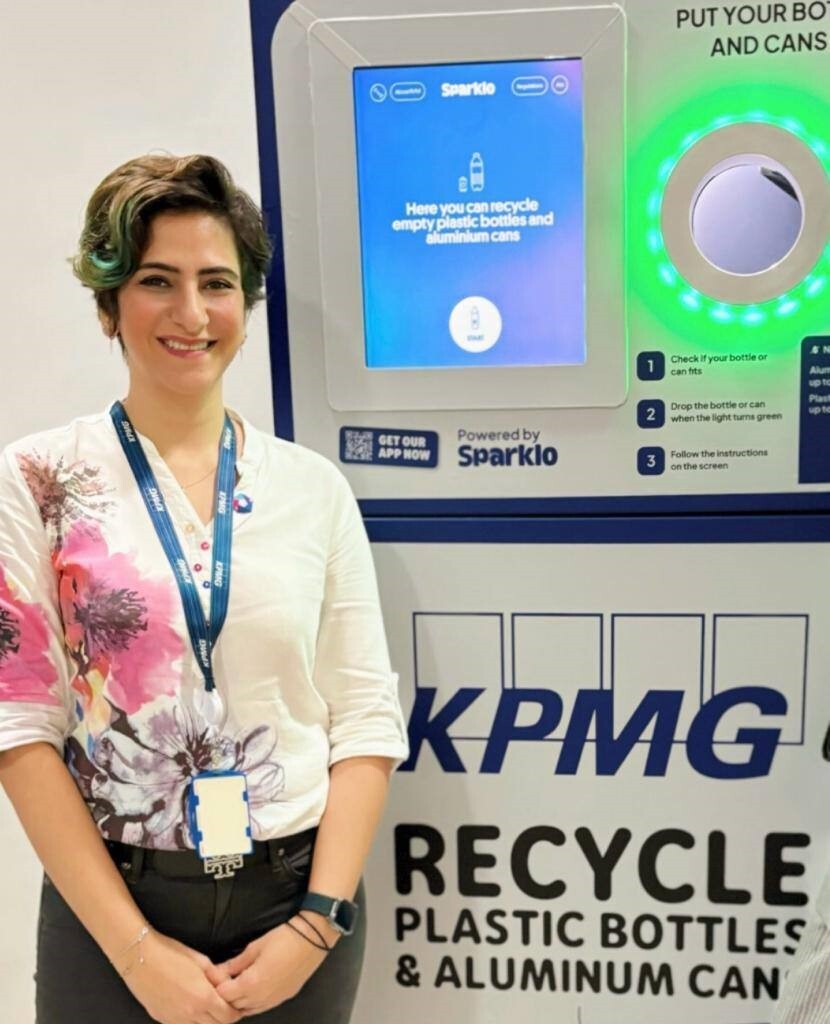 Sparklo and KPMG in Qatar celebrate sustainability milestone