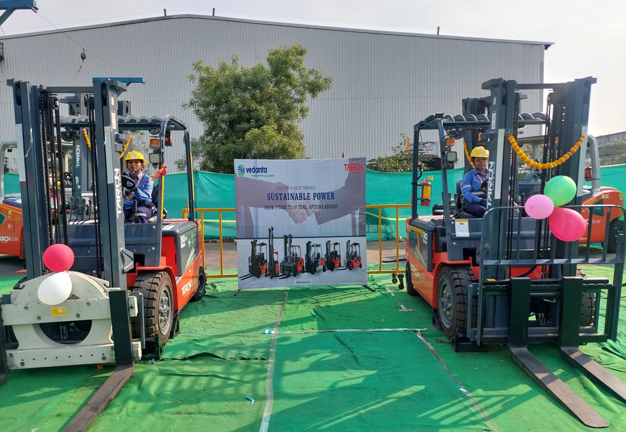 Vedanta Aluminium expands electric forklift fleet, embracing sustainability