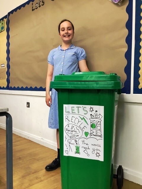 Daisy Goddard-Dickinson bags the first prize at Alupro’s national recycling competition