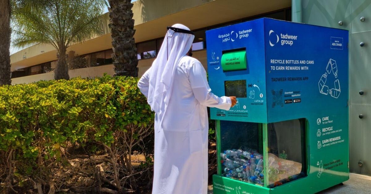 Tadweer Group's 25 new RVMs strengthen Abu Dhabi's aluminium cans recycling efforts