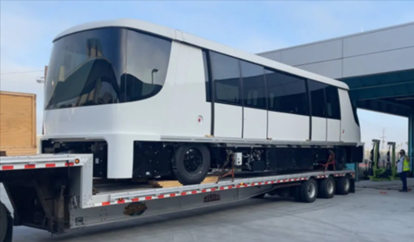 First US airport welcomes INNOVIA 300 APM with aluminum body and regenerative brakes