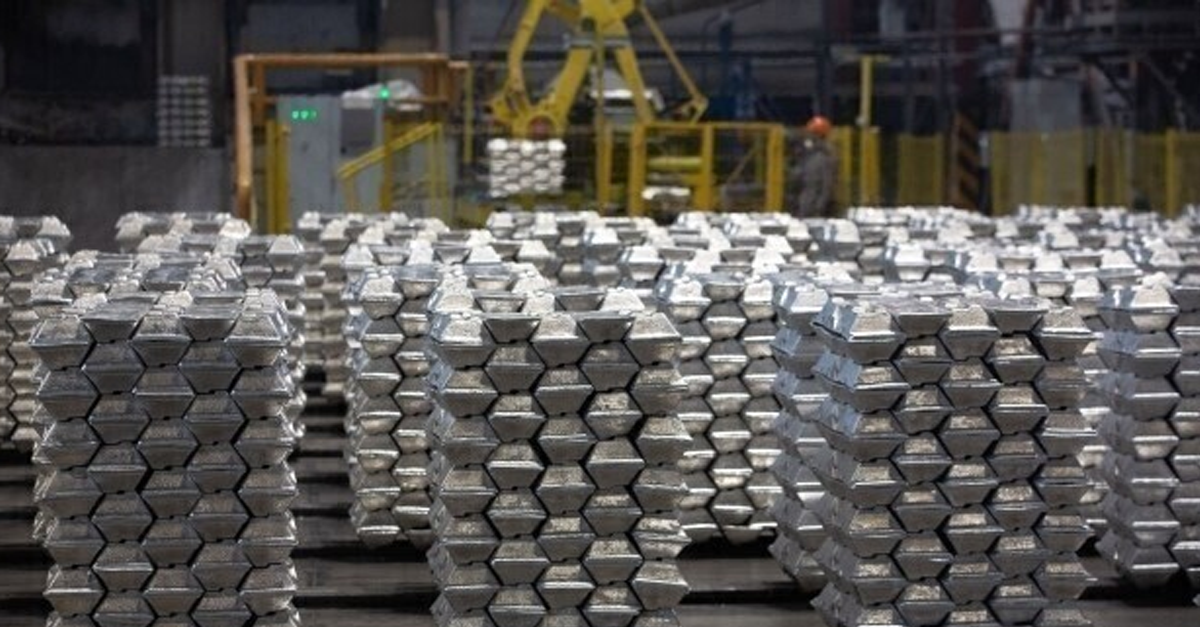 China’s A00 aluminium ingot price registers