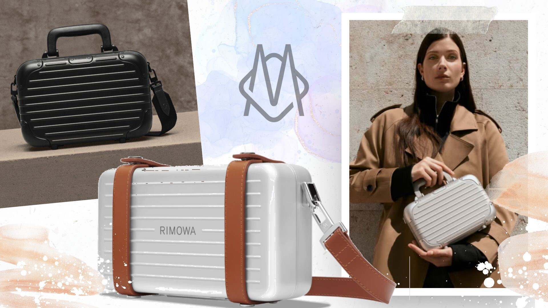 Rimowa introduces its first aluminium crossbody handbag a mini version of its original suitcase