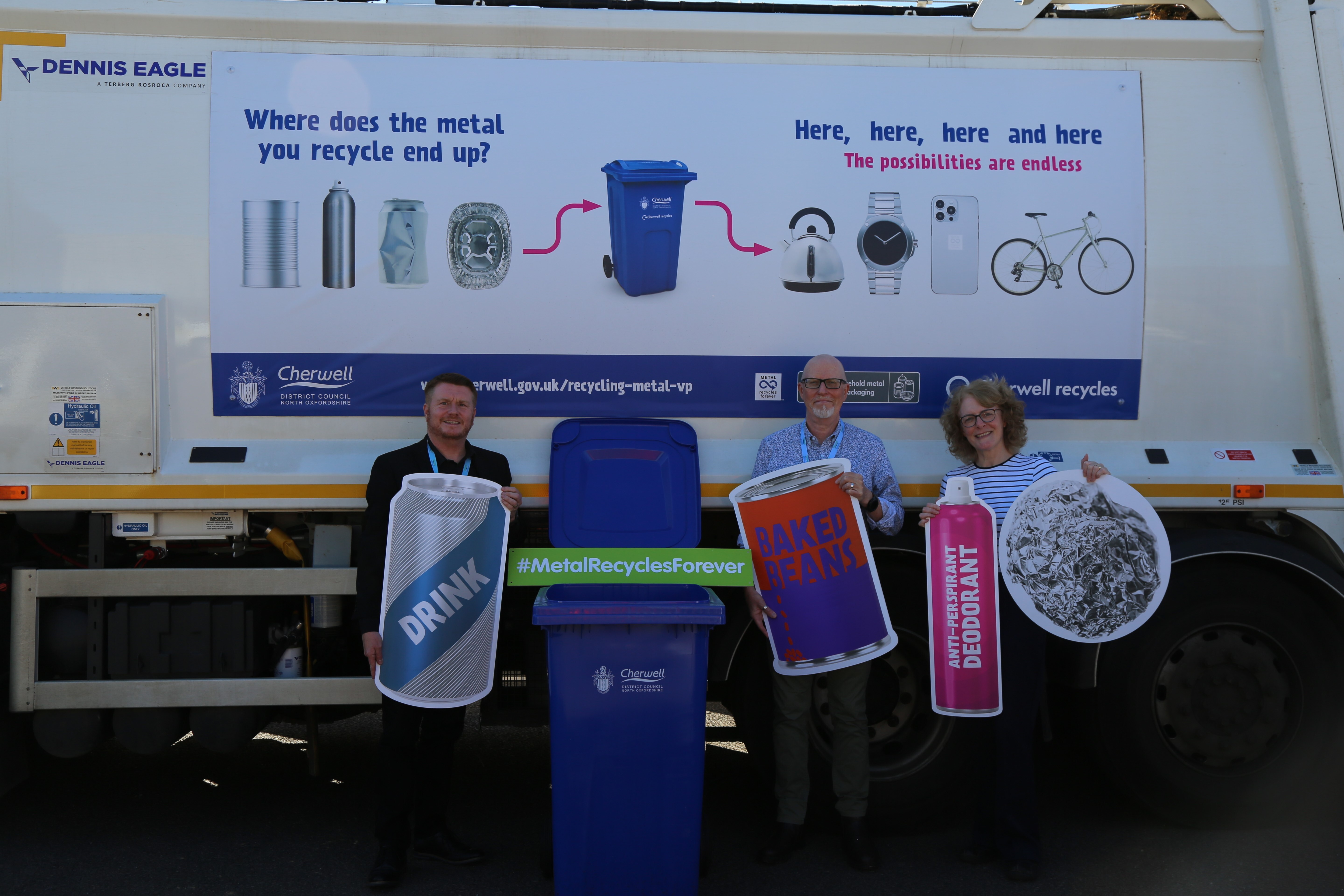 Alupro and Cherwell District Council together launch new recycling campaign with 'MetalMatters'