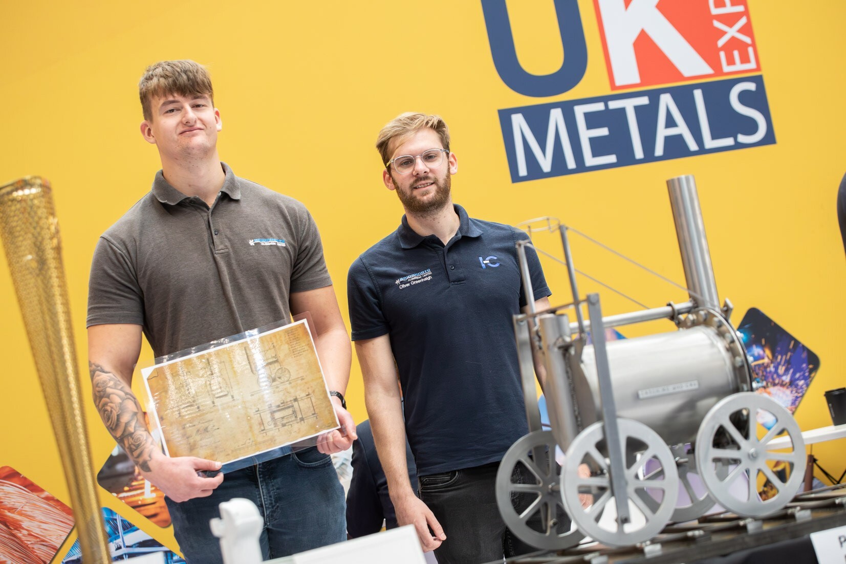 Young engineers from Bridgnorth Aluminium showcase sustainable innovation at UK Metals Expo