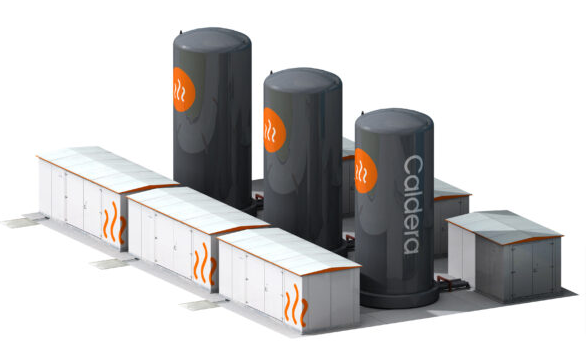 Caldera debuts Megacell, a new era of heat storage solution using recycled aluminium & volcanic rock