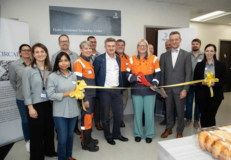 Hydro celebrates the expansion & relocation of HATC to Cassopolis, enhancing R&D in aluminium products