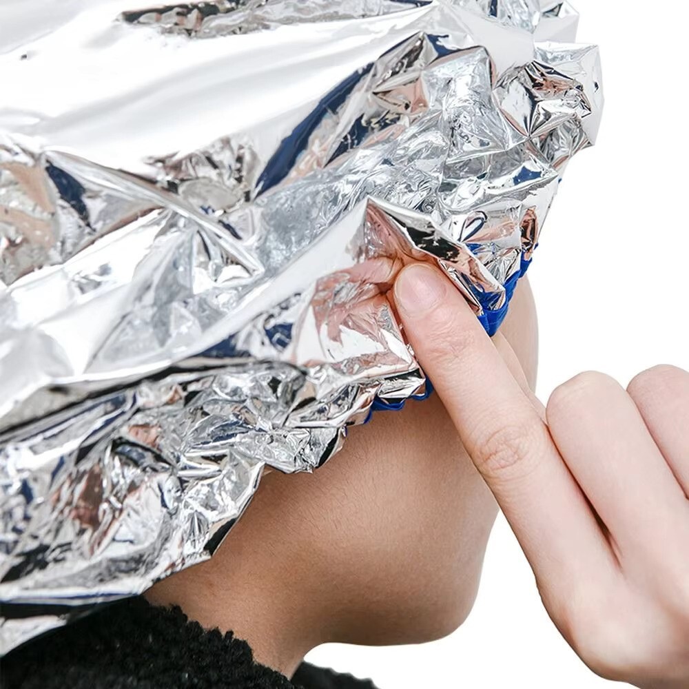 Get Frizz-free hair in a few minutes with this aluminium foil hack