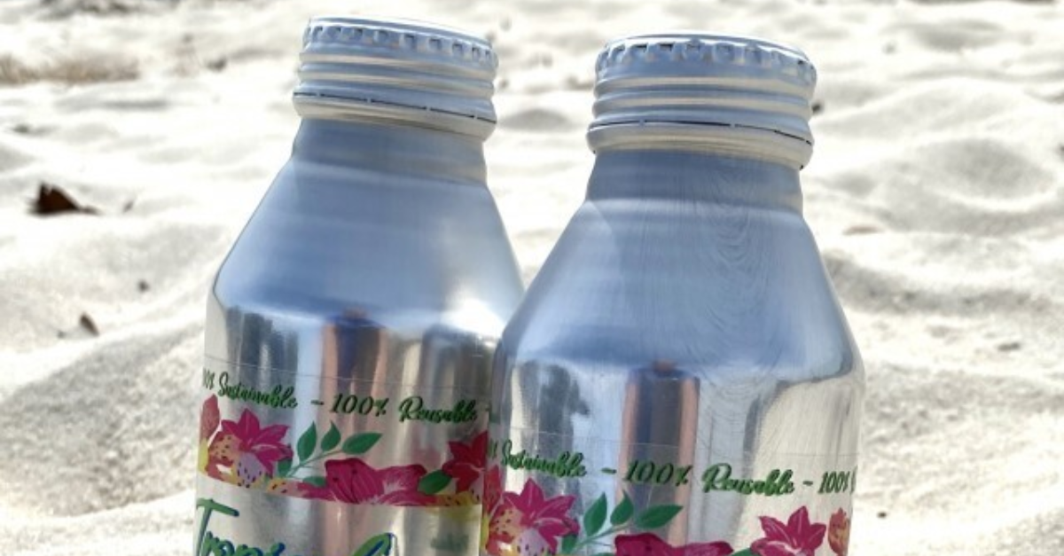 USVI’s conservation effort gets a sustainable boost with Tropical Water’s aluminium packaging