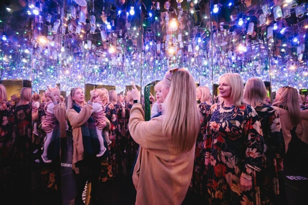 Infinity Room by Every Can Counts arrives at Life Science Centre in Newcastle