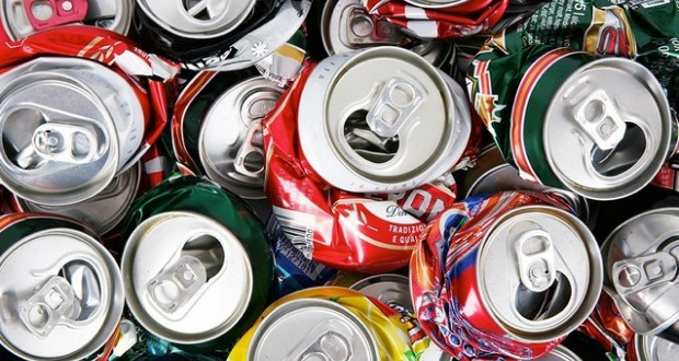 Used aluminium beverage can recycling