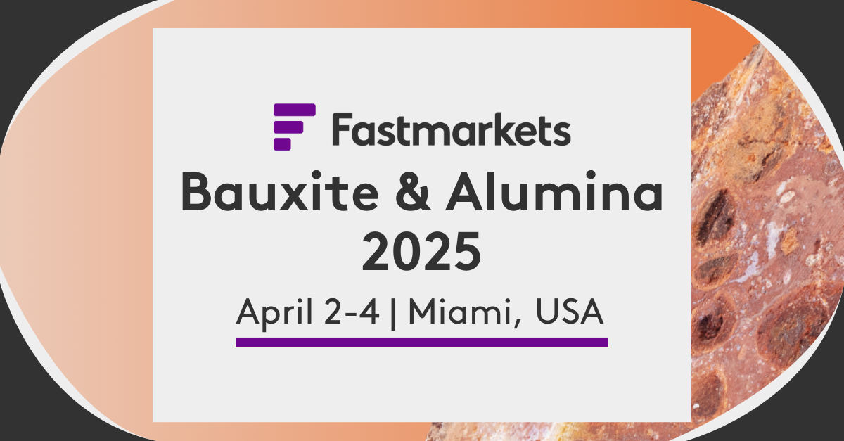 Fastmarkets Bauxite & Alumina 2025: Exploring diversification, new capacity and supply/demand insights