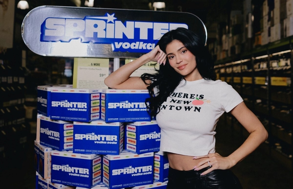 Kylie Jenner’s Sprinter “Peach Pack” drops in aluminium can