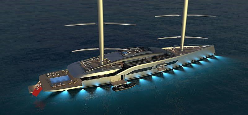 Dixon designs a 70-metre yacht concept