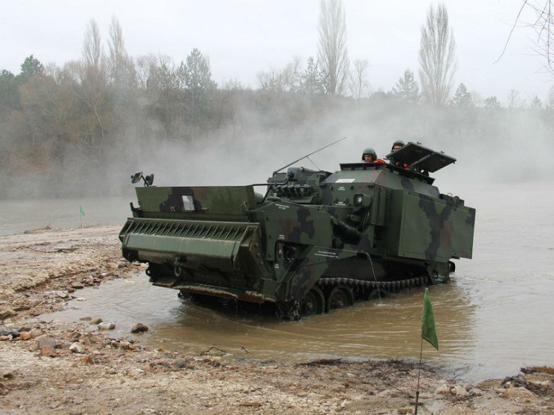 Kunduz Combat armoured earth movers