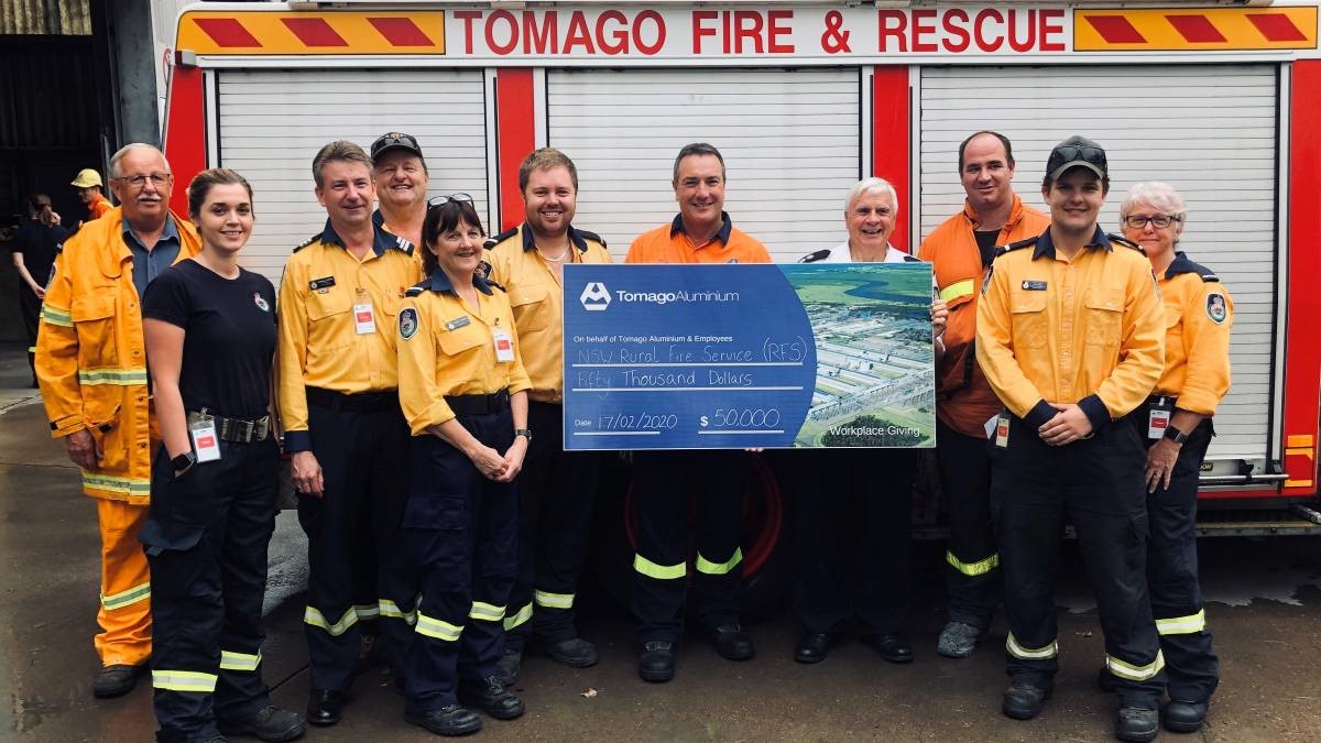 Tomago Aluminium donates $50000