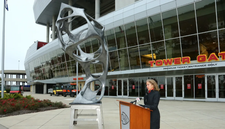 aluminium sculpture