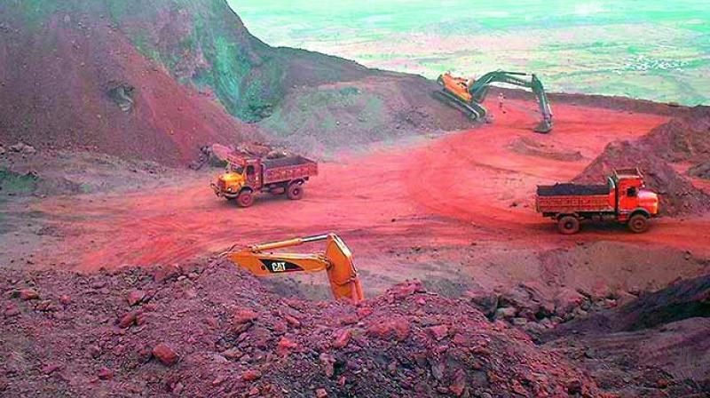 India bauxite mining