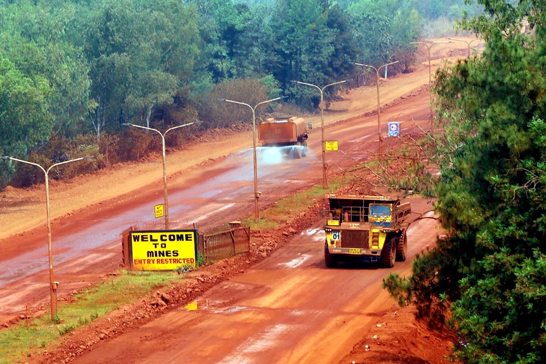 bauxite mine