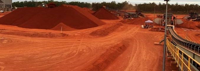 Bauxite terminal for Metro Mining is ready